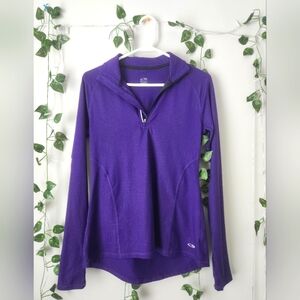 Champion Duo Dry Long-Sleeve 1/4 Zipper Top